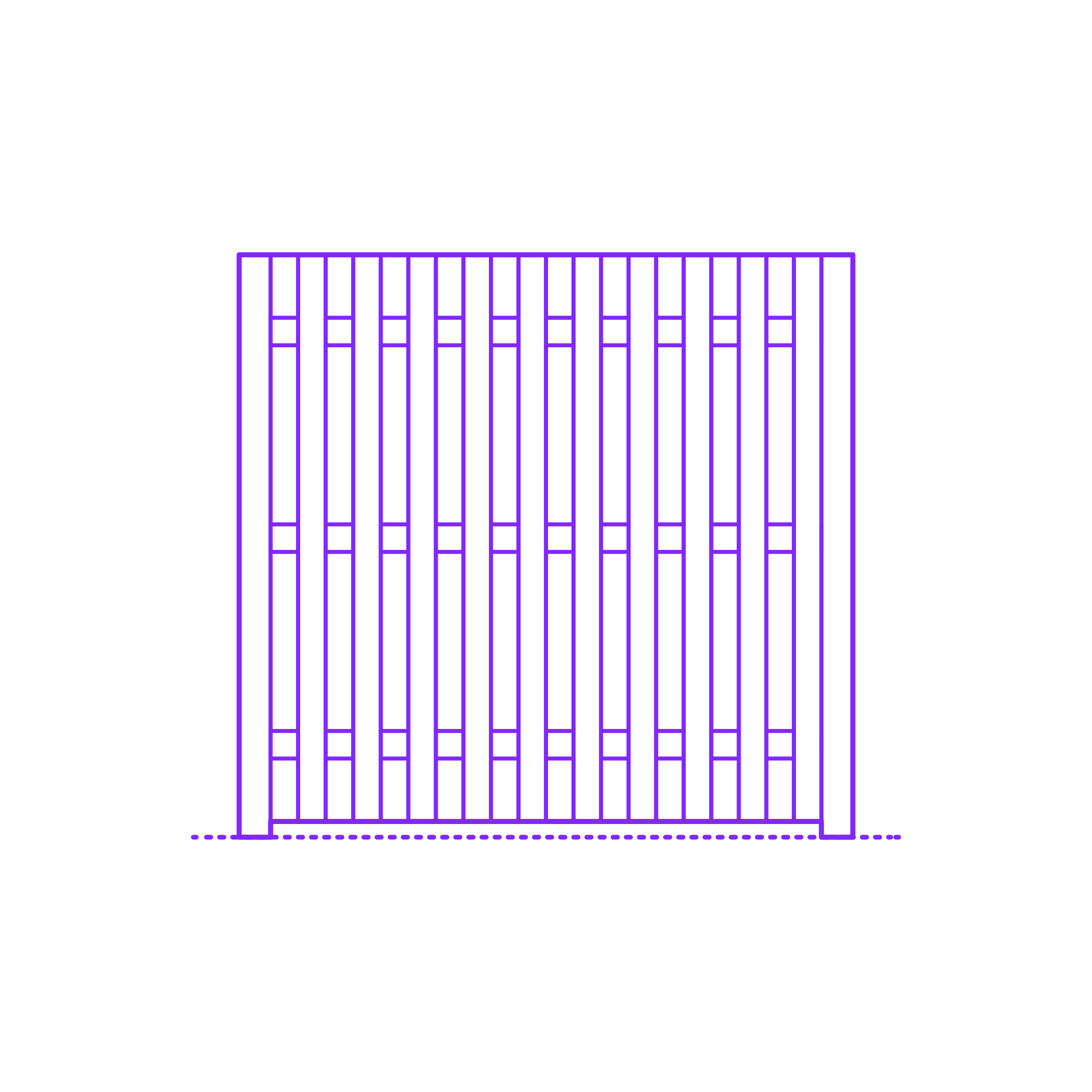 Buildings Fences Privacy Fence Shadowbox Digital Sketch Svg Design Free Vectors